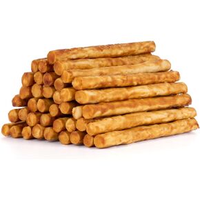 MON2SUN Dog Treats, 5 Inch Chicken Wrapped Collagen Sticks, Teeth Cleaning Collagen Dog Chews for Small Dogs, Healthy Dog Snacks, 10.58oz (40 Count-Pack of 1)