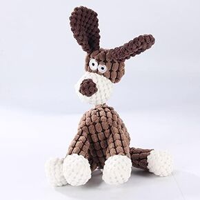 Farm Animal Dog Toys for Small Dogs, Stuffed Dog Toy, Multi pack dog toys, Puppy Toy, Dog Toy with Squeaker and Rope (3 Pack: Donkey, Cow, Dog)