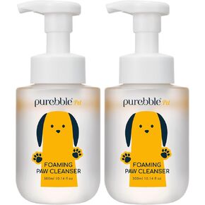 Pet Foaming Foot Paw Cleanser | Designed for All Types of Paw Washers | Dog Cleaning Supplies | Nourishing, Softening, Calming, Itch Reducing for Dog Paws | 300ml / 10.14 fl oz