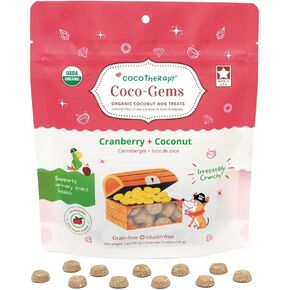CocoTherapy Coco-Gems Dog Training Treat (Cranberry) 5 Oz.