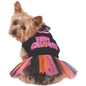 Rubie's Costume Co Happy Howloween Tutu Dress Pet Costume, X-Large
