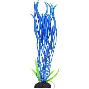 Underwater Treasures Pearl Finish Wave Val - Double Blue - 12"