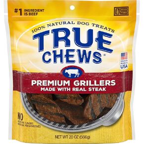 Blue Buffalo True Chews Morsels Natural Dog Treats, Steak 10 oz bag