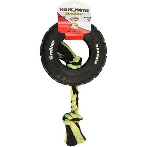 Mammoth TireBiter Chew Toy with Rope, Mini