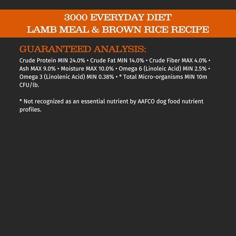 بلاكوود أغذية الحيوانات الأليفة 22277 لجميع مراحل الحياة، النظام الغذائي اليومي، وجبة لحم الضأن ووصفة الأرز البني، 5 رطل. in Kuwait