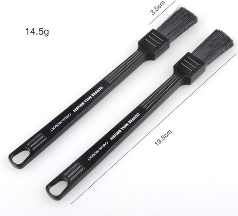 SPIRIT Cleaning Brush, 2 Pcs Espresso Coffee Grinder Brush Accessories for Barista Bean Grain Coffee Grounds Tool Home Kitchen … in Saudi Arabia