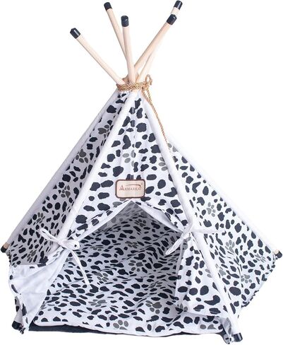 سرير للقطط من ارماركات C46، مقاس واحد، أبيض، أسود in Kuwait