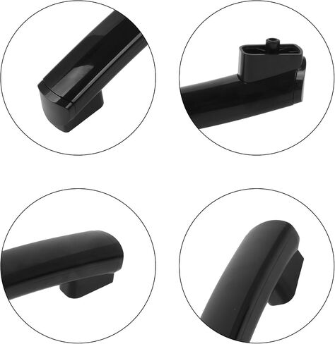 1 PCS Black ABS Plastic Microwave Oven Door Handle WB15X24435 Replacement for GE in Saudi Arabia