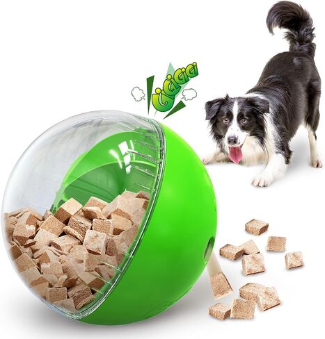 Dog Treat Toy - Interactive Dog Toys for Boredom Busy, Enrichment Toys for Dogs Mental Stimulation Mentally Stimulating （Orange） in Saudi Arabia