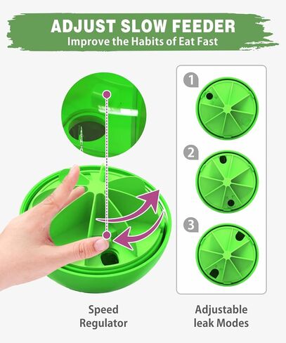 Dog Treat Toy - Interactive Dog Toys for Boredom Busy, Enrichment Toys for Dogs Mental Stimulation Mentally Stimulating （Orange） in Saudi Arabia