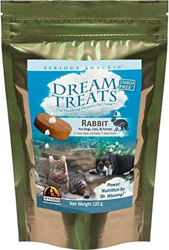 Wysong Dream Treats Chicken - for Dogs/Cats/Ferrets - Raw Food - 4.9 Ounce Bag in Saudi Arabia