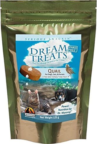 Wysong Dream Treats Chicken - for Dogs/Cats/Ferrets - Raw Food - 4.9 Ounce Bag in Saudi Arabia
