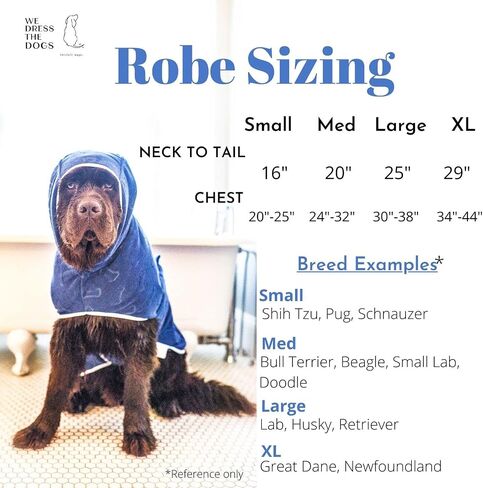 Dog Hooded Bathrobe - Premium Microfiber Quick Drying Pet Towel for Swim Bath & Beach Trips. Luxury & Soft for Pets of all Breeds and Sizes in Saudi Arabia