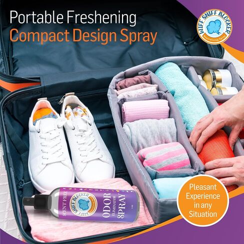 Safe for Pets - Cover Up Bad Smells - Natural - Pocket Size - On The Go - 2 Count in Saudi Arabia