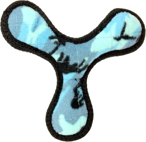 TUFFY - لعبة World's Tuffest الناعمة للكلاب - لعبة Boomerang - أصوات زقزقة - طبقات متعددة. مصنوعة متينة وقوية وصعبة. لعب تفاعلي (الشد والقذف والجلب). يمكن غسلها في الغسالة وتطفو (للصغار، عظمة صفراء) in Kuwait