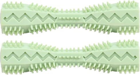 Dog Chew Toys Tough Durable Puppy Chew Toys for Aggressive Chewers Dog Teething Toys with Natural Rubber for Small and Medium Dog Pink 2 Pcs in Saudi Arabia