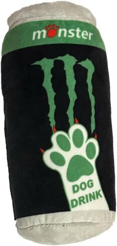 Cola Plush Soda Dog Toy - Stuffed Squeaky Dog Toy - Funny Cute Parody- Safe, Durable, for Aggressive Chewers & Aggressive Squeakers in Saudi Arabia