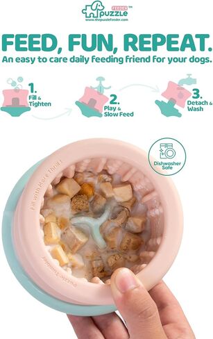 Dog Enrichment Toy, Interactive Dog Puzzle Toy for Mental Stimulation, Dog Toys for Treat Dispensing, Washable Dog Treat Puzzles for Large and XL Dogs in Saudi Arabia