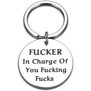 Boss Day Gifts for Women Men, Funny Boss Gifts Keychain, Gag Gifts for Bosses, Best Boss Gifts for Men, Leadership Gifts, Christmas Gifts For Boss, Birthday Farewell Retirement Gifts for Women Men