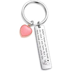 Gaga Thank You Keychain From Grandkids Mothers Day Jewelry Grandma Thank You Gift Nana Gift