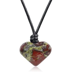 COAI Love Heart Crystal Stone Necklace for Women