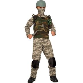 Rubie's Forum Novelties Combat Trooper Child's Costume, Medium