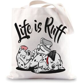 One Hundred & One Dalmatians matians Dog Tote Bag Pongo & Perdita & Roger Fans Gift Roger and Anita Shoulder Bag