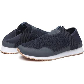 Slippers for Men House Plush Slip on Shoes for Indoor Outdoor Warm Non-Slip Garden Loafers