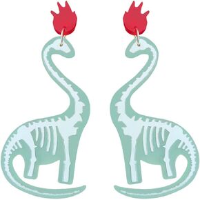 Dinosaur Earrings for Women Dino Earrings Funny Stud Earrings Cute Animal Earrings Dinosaur Jewelry Back to School Earrings for Girls