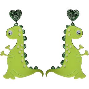 Dinosaur Earrings for Women Dino Earrings Funny Stud Earrings Cute Animal Earrings Dinosaur Jewelry Back to School Earrings for Girls