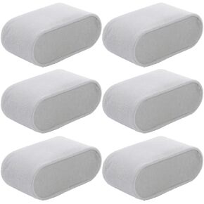 6 Pieces Watch Pillows Watch Winder Display Pillow Bracelet Pillow Bracelet Cushions Watch Display Pillow Watch Display Stand for Watch Box Jewelry Display Storage Case, Grey