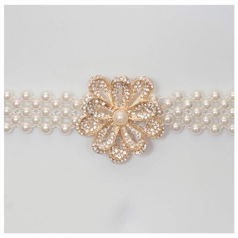 حزام خصر مرن من eVogues Pearl Link in Kuwait