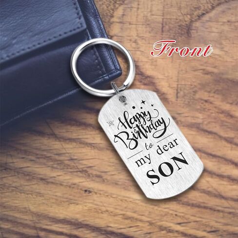 Son Graduation Gifts, Inspirational Keychain for Son Birthday Graduation Christmas in Kuwait