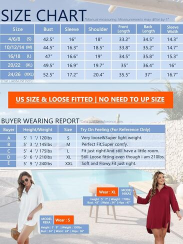 VIISHOW ملابس السباحة النسائية التستر ملابس السباحة التستر ثوب السباحة ملابس السباحة النساء الشاطئ بياقة قميص فستان 3/4 كم in Kuwait