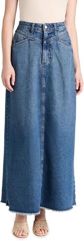 FP Movement Women's Come As You are Denim Skirt in Saudi Arabia