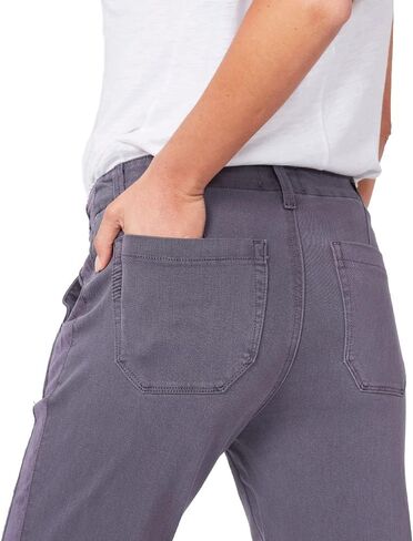 PAIGE Women's MAYSLIE Transcend Weekender Jogger W/Velvet Side Stripe, Vintage Pearl Grey, 29 in Saudi Arabia