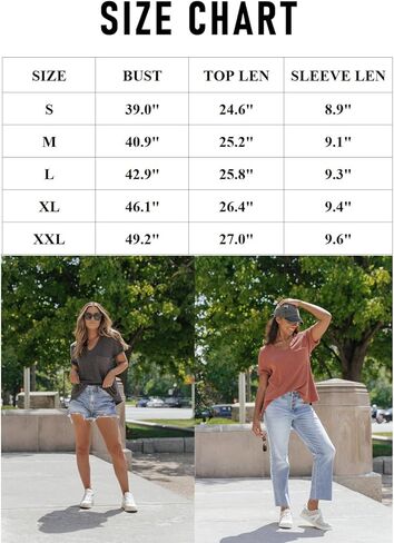 قمصان LOLONG نسائية قصيرة الأكمام ورقبة على شكل حرف V كاجوال مضلعة فضفاضة أساسية in Kuwait