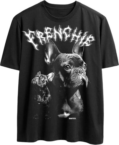 Heavy Metal Tshirt for Dog Lovers Dog Owners Funny Dog Dad and Dog Mom Graphic Tees Men and Women in Saudi Arabia