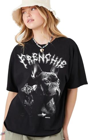 Heavy Metal Tshirt for Dog Lovers Dog Owners Funny Dog Dad and Dog Mom Graphic Tees Men and Women in Saudi Arabia