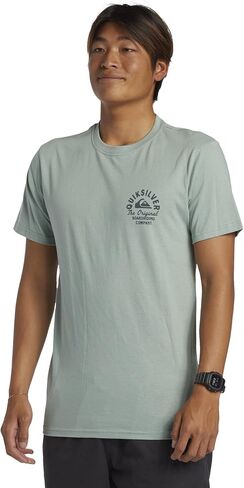 Quiksilver Men's Circled Script Tee Shirt in Saudi Arabia