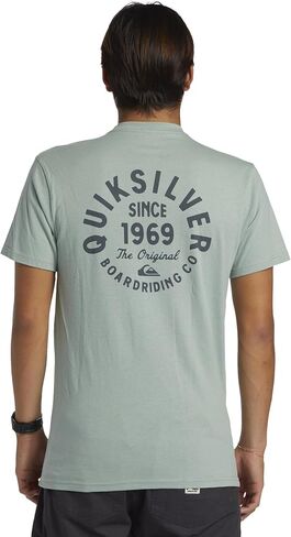 Quiksilver Men's Circled Script Tee Shirt in Saudi Arabia