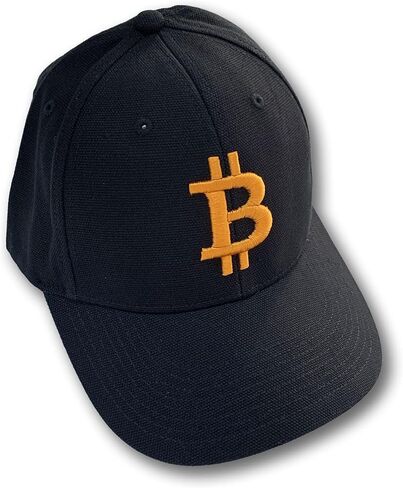 بي تي سي يونيفيرس قبعة بيسبول بكباس خلفي من بيتكوين، اسود مع تطريز منفوخ ثلاثي الابعاد برتقالي مقاس واحد، اسود، مقاس واحد in Kuwait