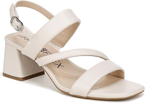 LifeStride Womens Celia Slingback Strappy Dress Sandals Bone 8 M in Saudi Arabia