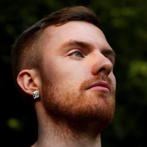 Earrings for Men,Trendy Stud Earrings,Boys Stainless Steel Earrings for Men,Small Men's Earrings,Jewellery For Male,Fashion Hoop Earrings in Saudi Arabia