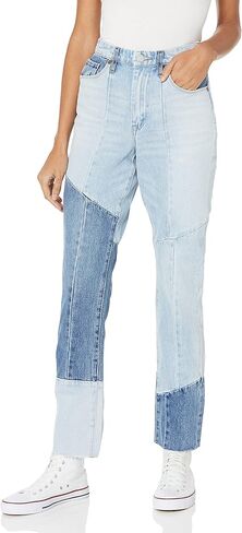 [BLANKNYC] Womens Patchwork Seaming Skinny Pant Jeans in Saudi Arabia