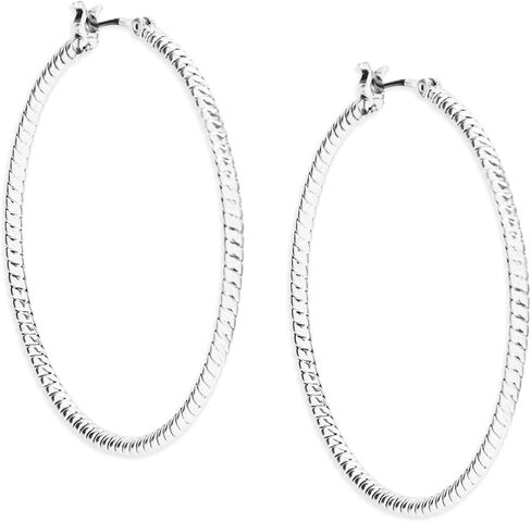 Lucky Brand Rope Hoop Earrings in Saudi Arabia