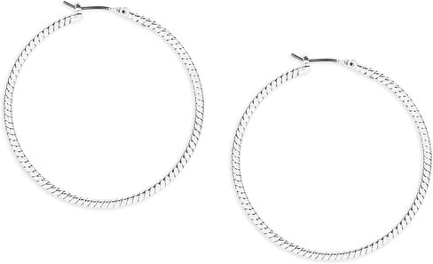 Lucky Brand Rope Hoop Earrings in Saudi Arabia