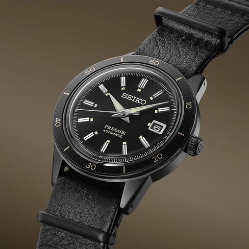 SEIKO Men's SRPH95 Presage, Black in Saudi Arabia
