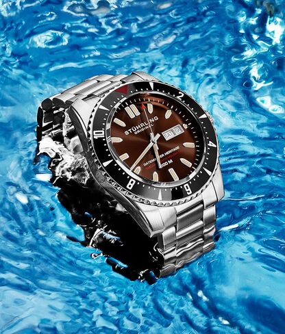 Stuhrling Original Swiss Automatic Datemaster Heritage 1004 44mm Watch in Kuwait