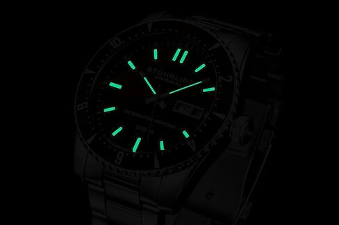 Stuhrling Original Swiss Automatic Datemaster Heritage 1004 44mm Watch in Kuwait